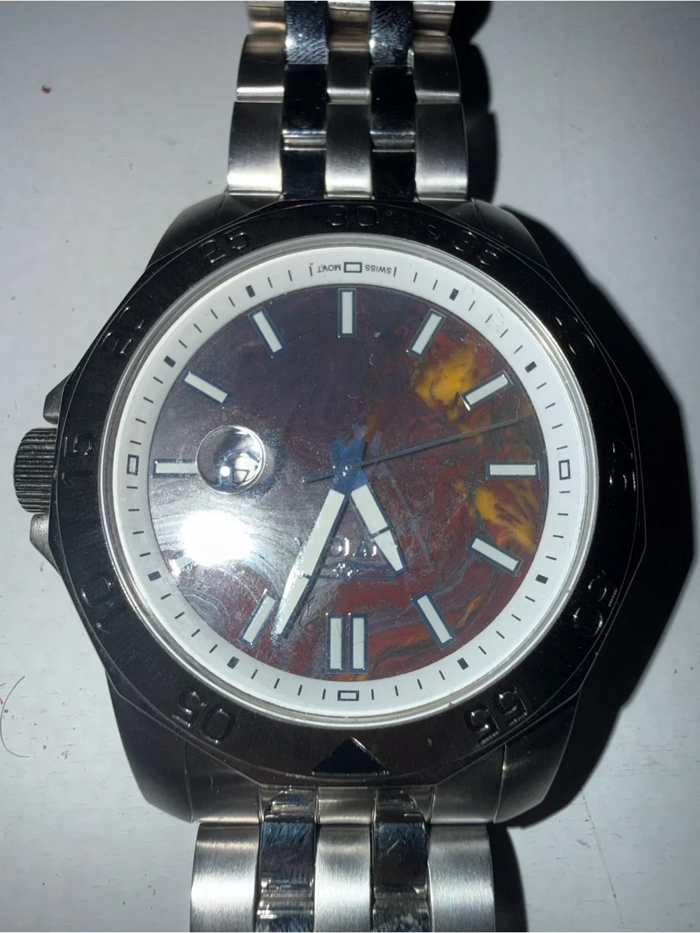 Invicta Silver-Tone Men's Bracelet Watch